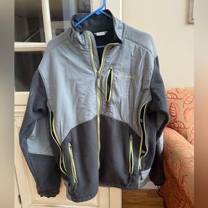 Men’s Columbia Interchange Omni Shield Jacket-XL-Gray-Heavy & Warm!